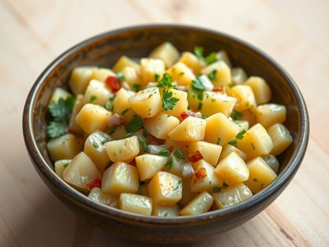 Duitse aardappelsalade