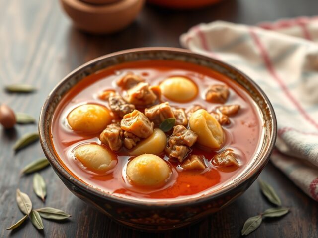 Echte Hongaarse Gulyasleves ( Goulash)