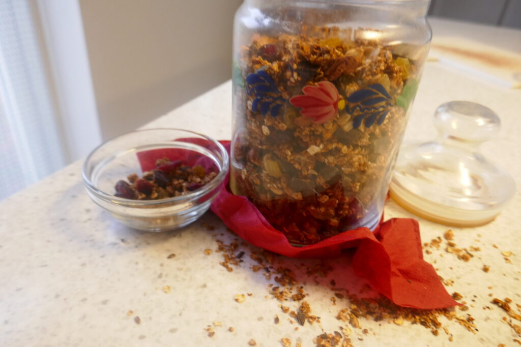 Een Verleidelijke Variatie op mijn Granola