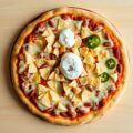 Eenvoudige chilibonenpizza