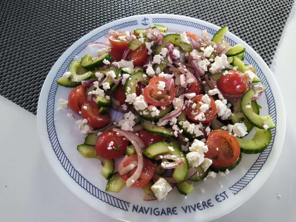 Eenvoudige Griekse Salade