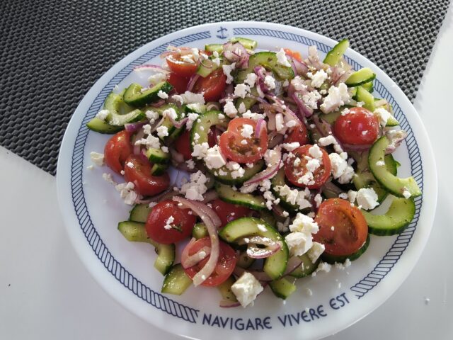 Eenvoudige Griekse Salade