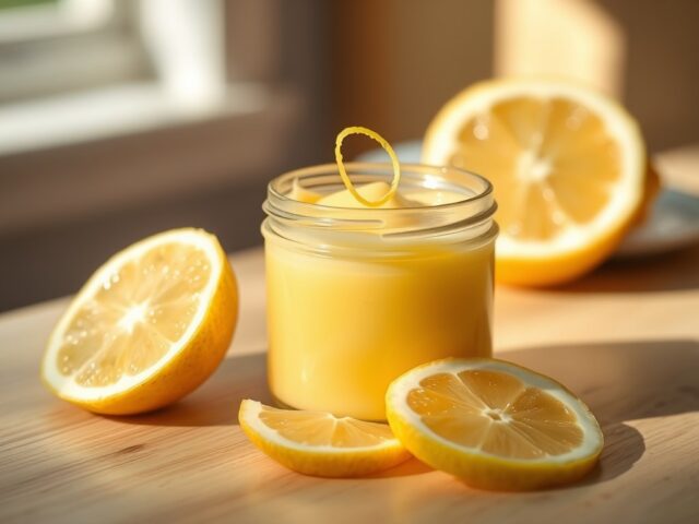 Eenvoudige Lemon Curd