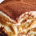 Eenvoudige tiramisu zonder alcohol
