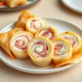 Ei-rol met Monchou en ham