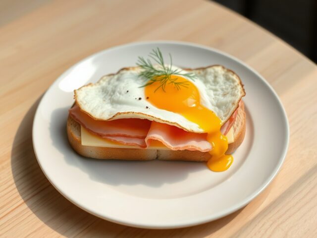 Ei voor oma op zondagmorgen
