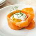 Eieren in gerookte zalm