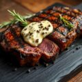 Entrecote met ansjovis-tapenade-boter