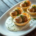 Escargots au Roquefort