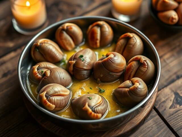 Escargots in lookboter