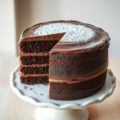 Familie chocoladetaart
