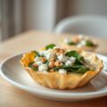 Filodeegtaartje met spinazie en feta