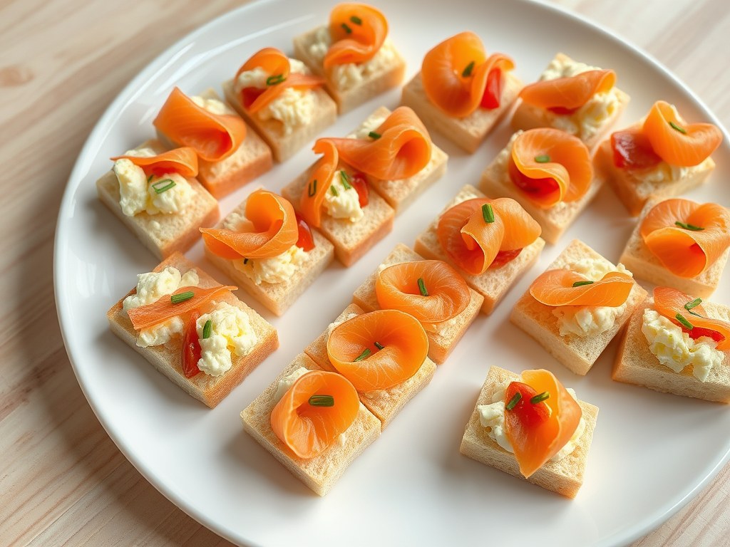 Fingerfood, AI-gegenereerde illustratie