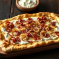 Flammkuchen of Tarte Flambée