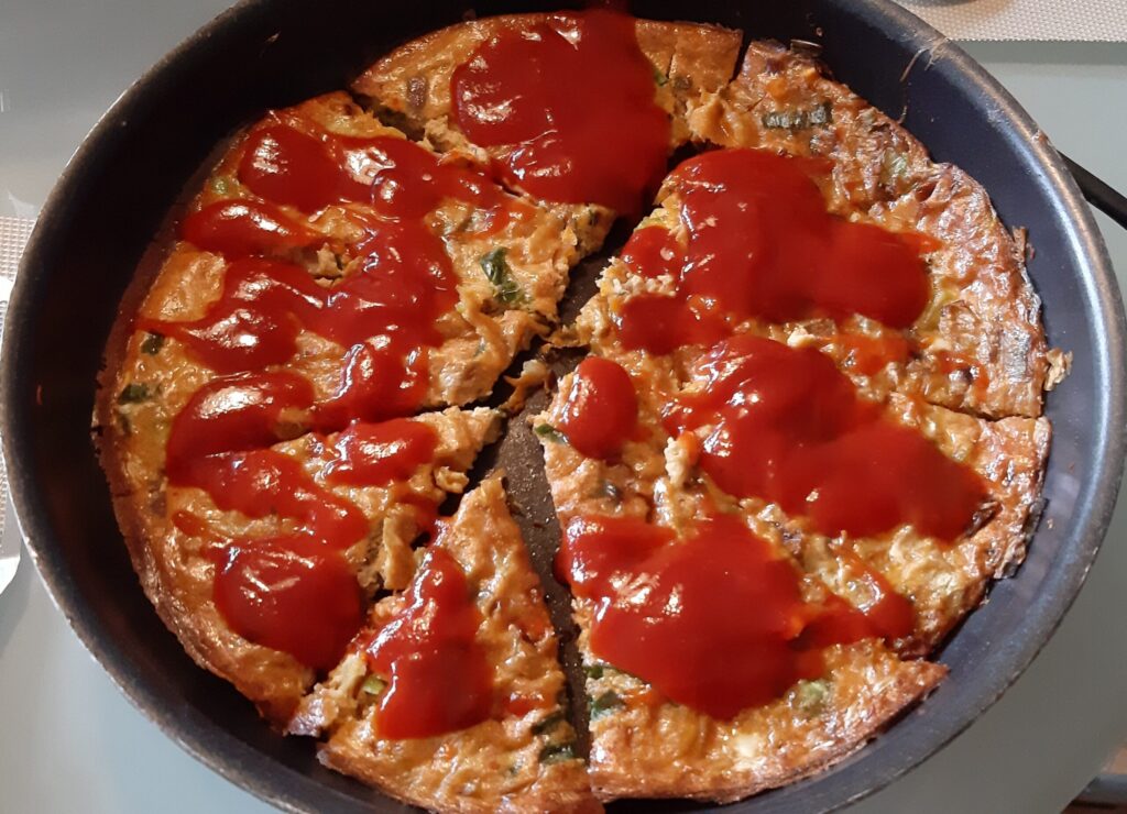 Foe yong hai uit de oven