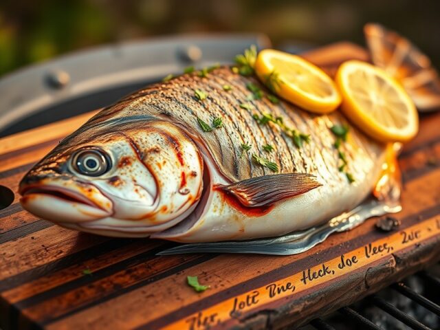 Forel op de BBQ