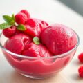 Frambozensorbet