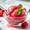 Frambozensorbet