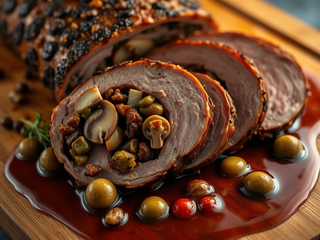 Fricandeau (Antilliaanse -gevuld), AI-gegenereerde illustratie