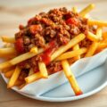 Friet bolognese