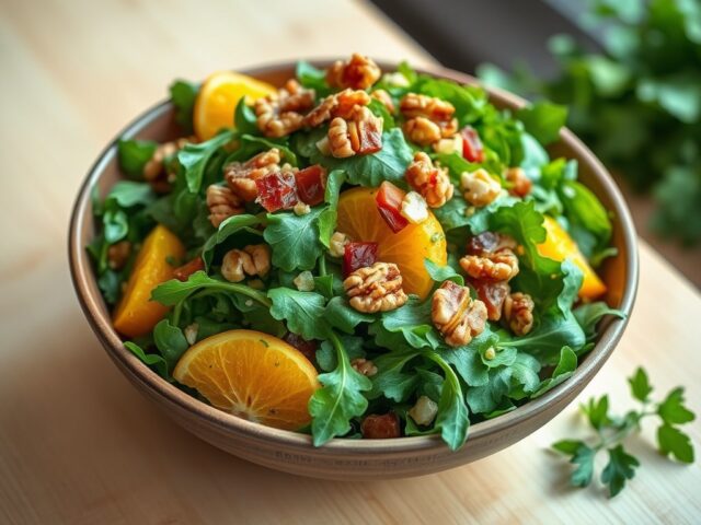 Frisée Salade met Noten