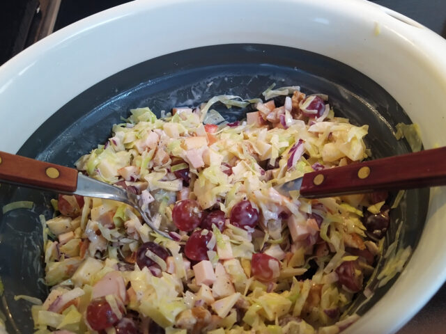 Fris en fruitige vakantie salade