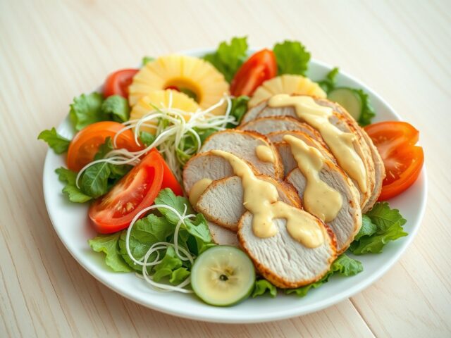 Frisse zomersalade