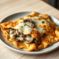 Galete met ham, champignons en kaas