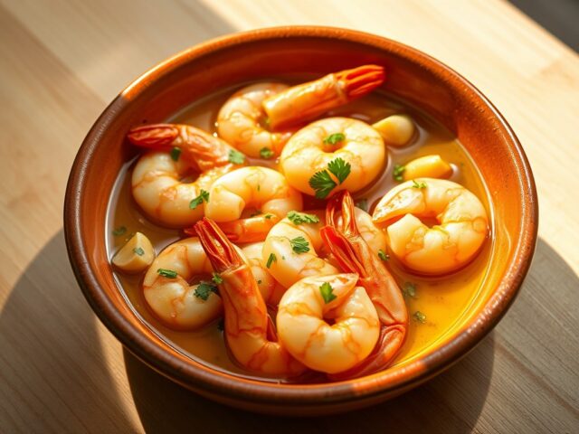 Gambas al ajillo