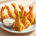 Garnalen in kataifideeg met tartaarsaus