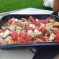Garnalen met tomaat en feta uit de oven