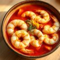 Garnalen op zijn Marseillaans met Rouille