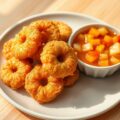 Garnalenbeignets met zoetzure saus uit Vietnam
