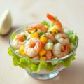 Garnalencocktail met mango en limoendressing