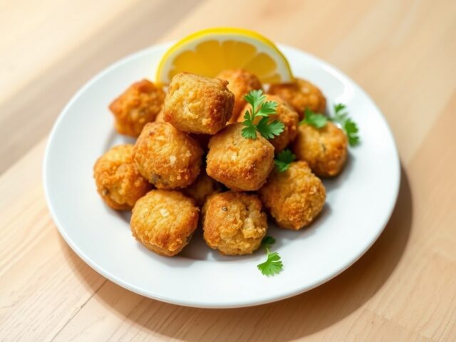 Garnalenkroketjes (16 kleine kroketjes)