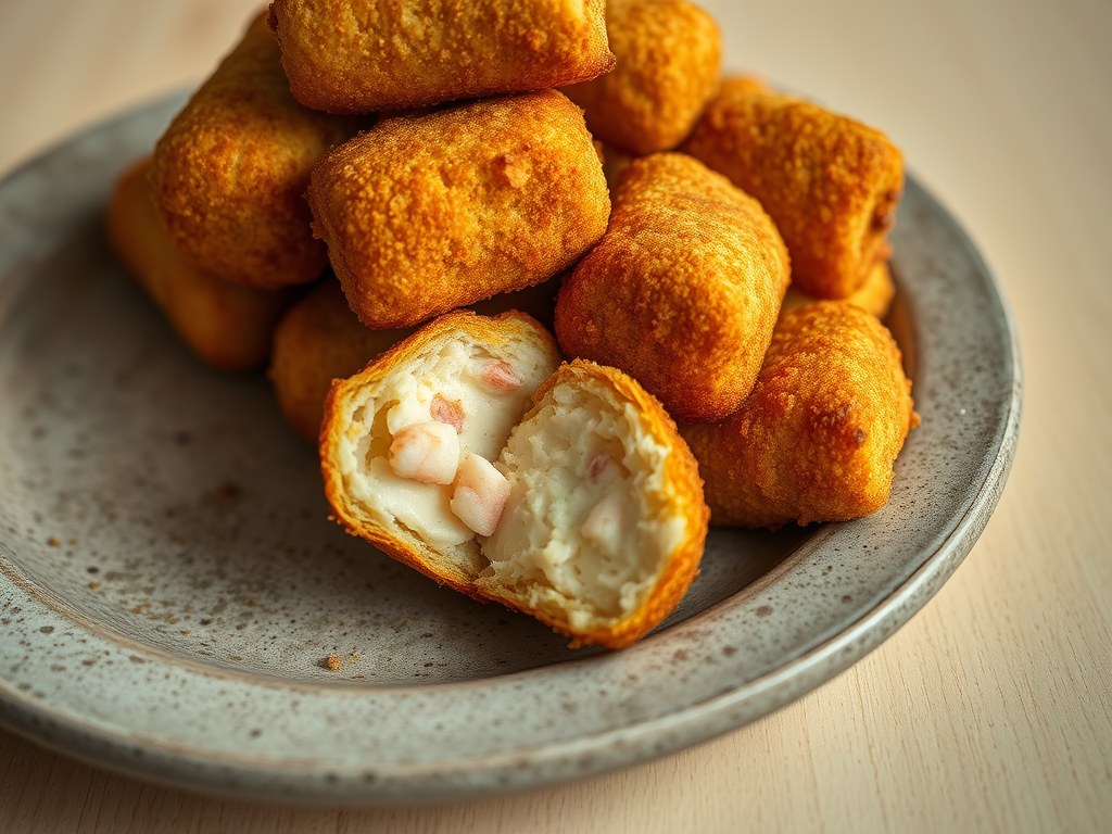 Garnalenkroketten II, AI-gegenereerde illustratie