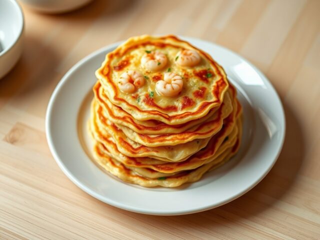 Garnalenpannenkoekjes