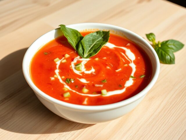 Gazpacho van Tomaten en Komkommer III