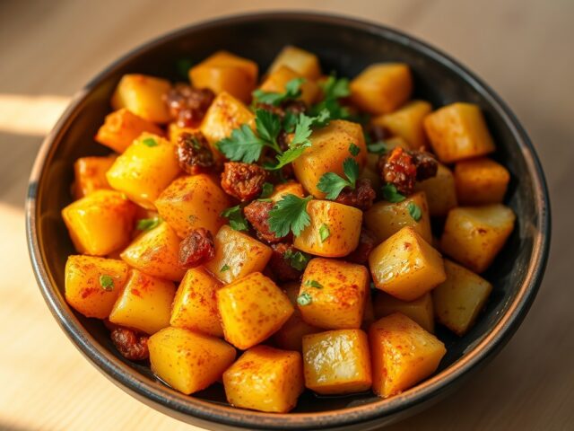 Gebakken Aardappeltjes (Spaanse Stijl)