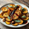 Gebakken courgettes