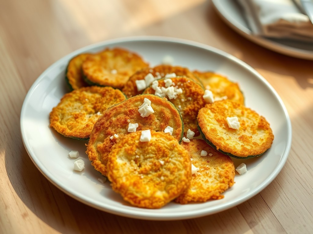 Gebakken courgettes, AI-gegenereerde illustratie