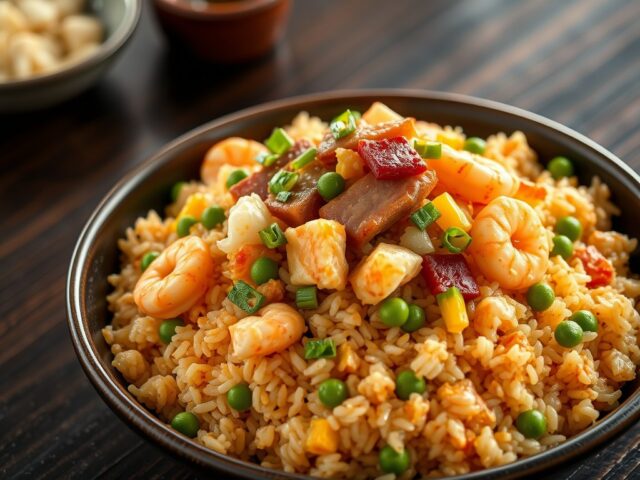 Gebakken rijst uit Jiangsu