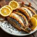 Gebakken sardines