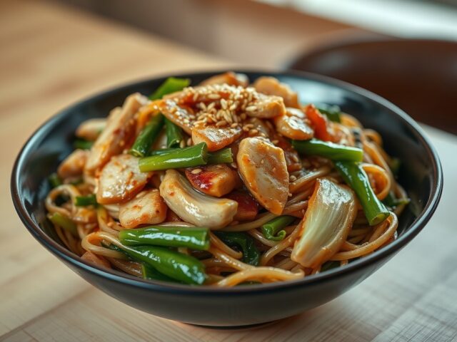 Gebakken Shanghai mie