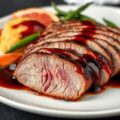 Gebraden eendenborstfilets met Florida grapefruit