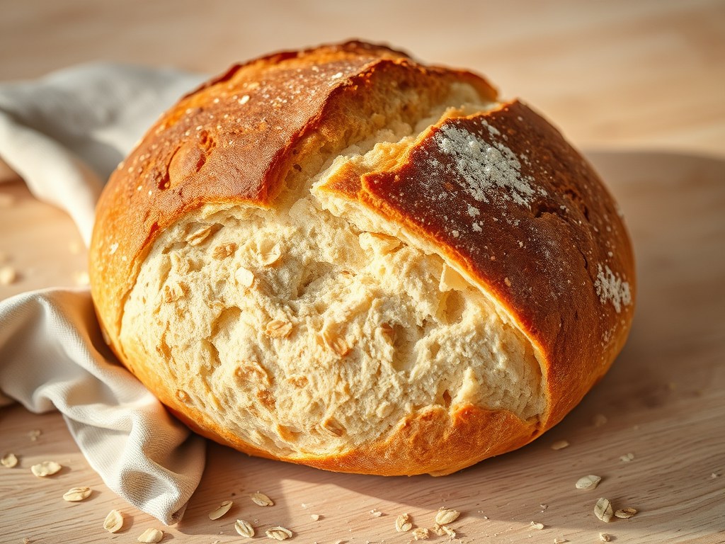 Gebroken Wit (brood), AI-gegenereerde illustratie
