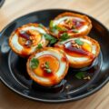 Gefrituurde Eieren met Tamarinde Saus