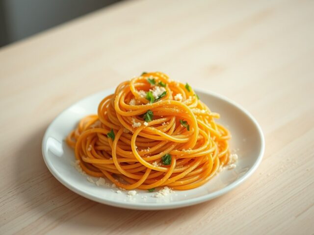 Gefrituurde spaghetti
