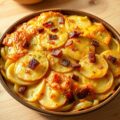 Gegratineerde aardappel-preischotel