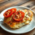 Gegratineerde kipfilet
